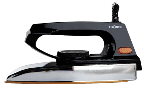 Dry Iron Heavy Duty Black & Silver