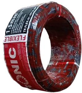 Single Core Flexible Cable 1.5mm Black